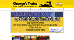 Desktop Screenshot of georgestrains.com